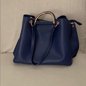 Royal Blue Purse: brand unknown but great quality